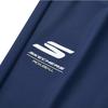 Skechers Solid Color Mid-Rise Comfortable Casual Tapered Quick-Dry Knitted Sports Pants Men pants Navy-Blue P224M024-02MZ