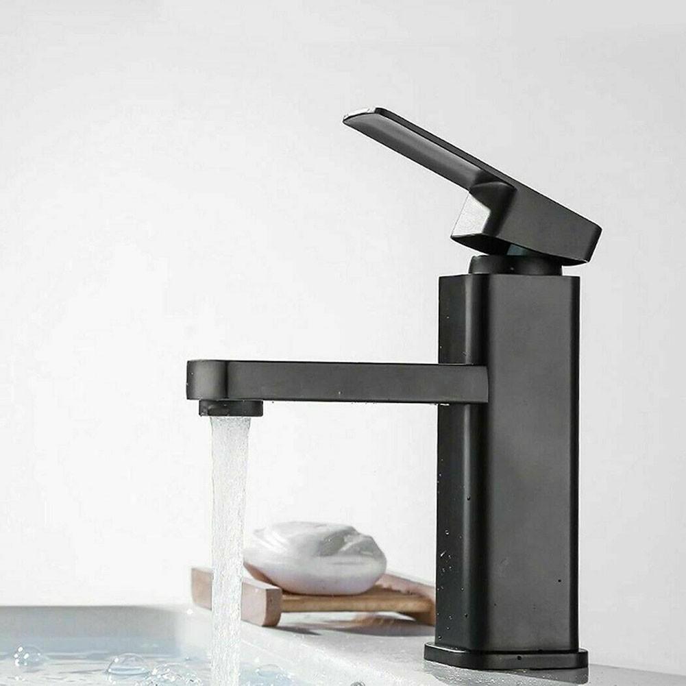 Basin Faucet Sink Bathroom Faucet Hot Cold Water Sink Mixer Tap Deck Mounted Sink Tap Crane Bath Kitchen Accessories