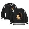 Children's Thickened Baseball Jacket with Velvet - Autumn/Winter 2026 Collection