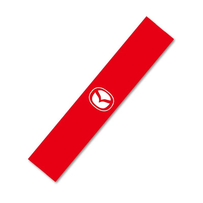 

2025 Hot Mazda Car Steering Wheel Cover Emblem Badge Sticker DIY For CX30 CX7 3 6 CX5 2 MX3 5 CX3 CX9 MX5 RX8 Axela Demio Atenza