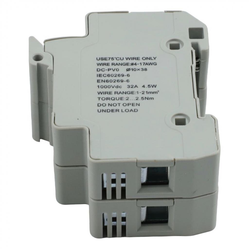 Compact Solar Fuse and Holder Set for Easy Installation In For PV Systems