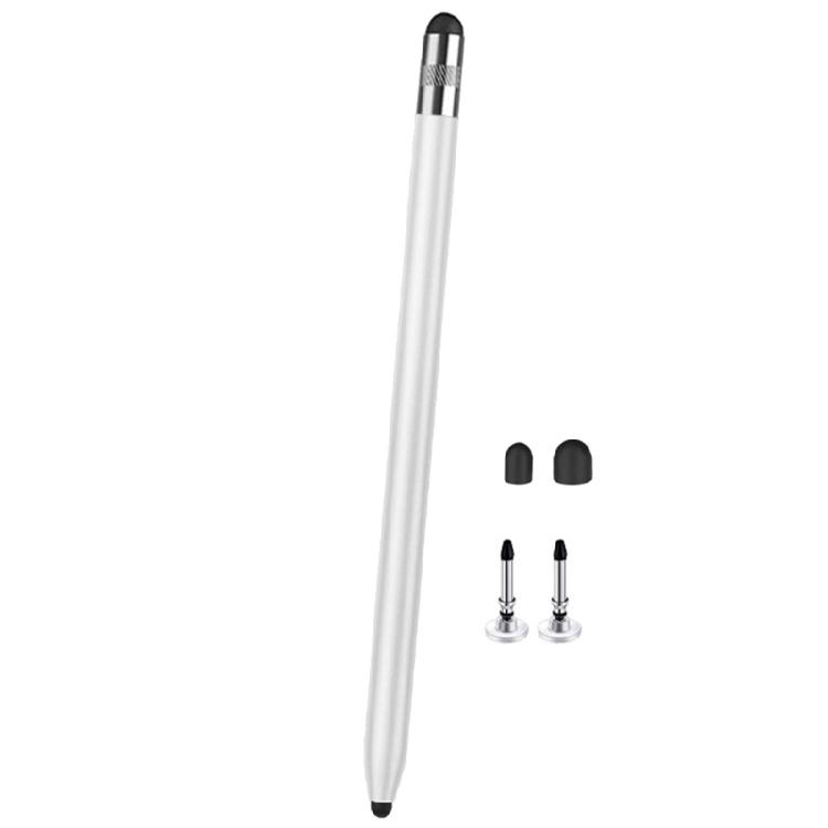 Universals Two Tip Styluses Pen 3 In 1 Design Soft Silicone Heads for Tablets Phones Precise Touch Control