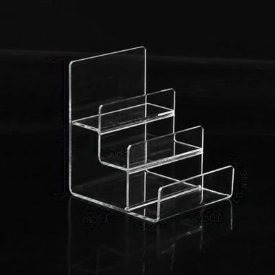 Acrylic Wallet Display Stand Holder, Purse Stand, Riser for Decoration and Organizer