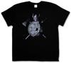 Nordic Style Warrior Helmet Shield Axe TShirt 100 Cotton ONeck Summer Short Sleeve Casual Unisexs Tshirt Size S3XL