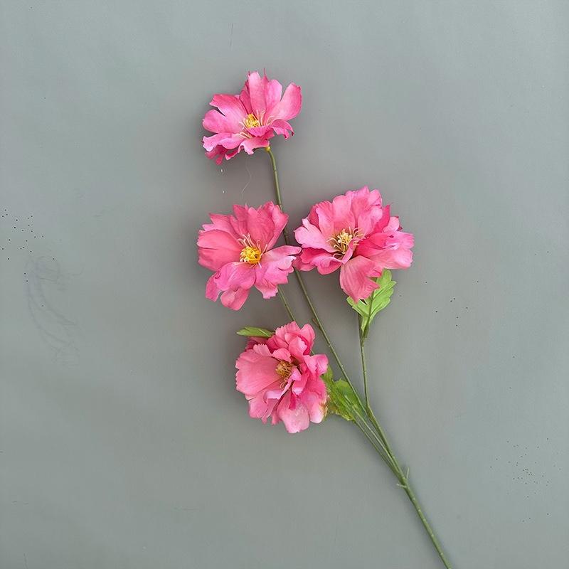 1pc Artificial Flower Stem, Valentine Day, Gift Gifts Birthday Graduation,Garden Decor,Outdoor Plant,Gardening,Fake Flowers
