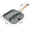 Wutuo Maifan Stone Four-Hole Non-Stick Egg Frying Pan