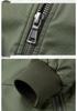 Men's Loose-Fit Cotton Baseball Jacket for Spring/Autumn