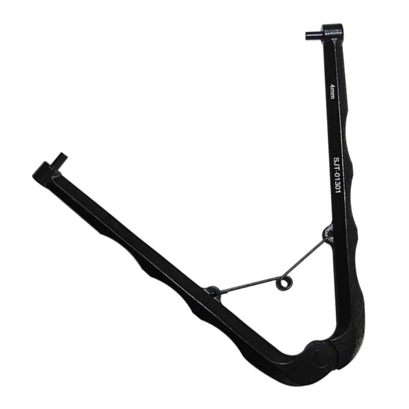 Adjustable Face Spanner Wrench Pin Pliers Suitable for Removing Round Nut Hand Tool Appliance Repair Black Finish Steel