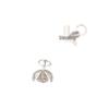 Handmade S925 Sterling Silver Lotus Seed Pod Charm for DIY Bracelets and Jewelry