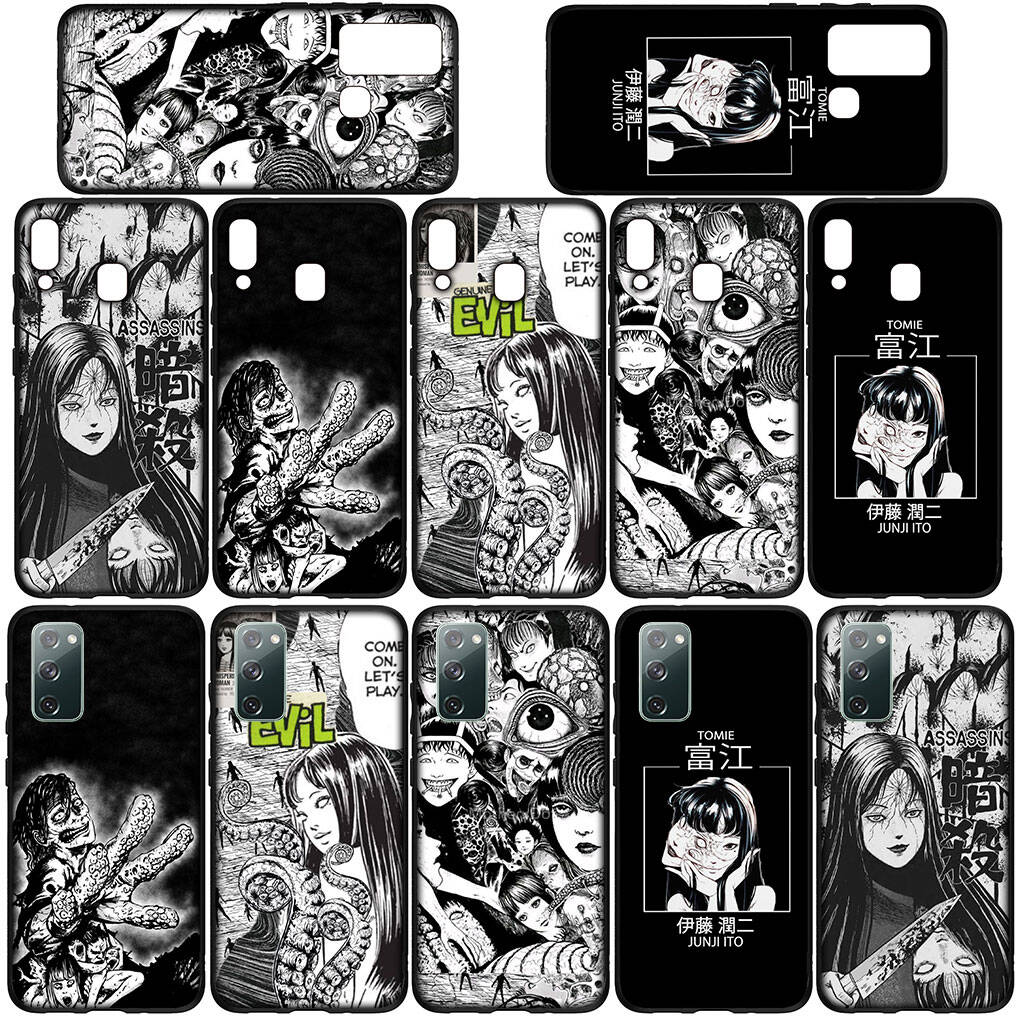 Cover for iPhone 17 16 15 Xiaomi Poco Redmi Note 14 13 12 8 Pro Max Samsung Galaxy S25 S24 S23 OPPO Huawei Tomie Junji Ito Collection Anime Phone Case