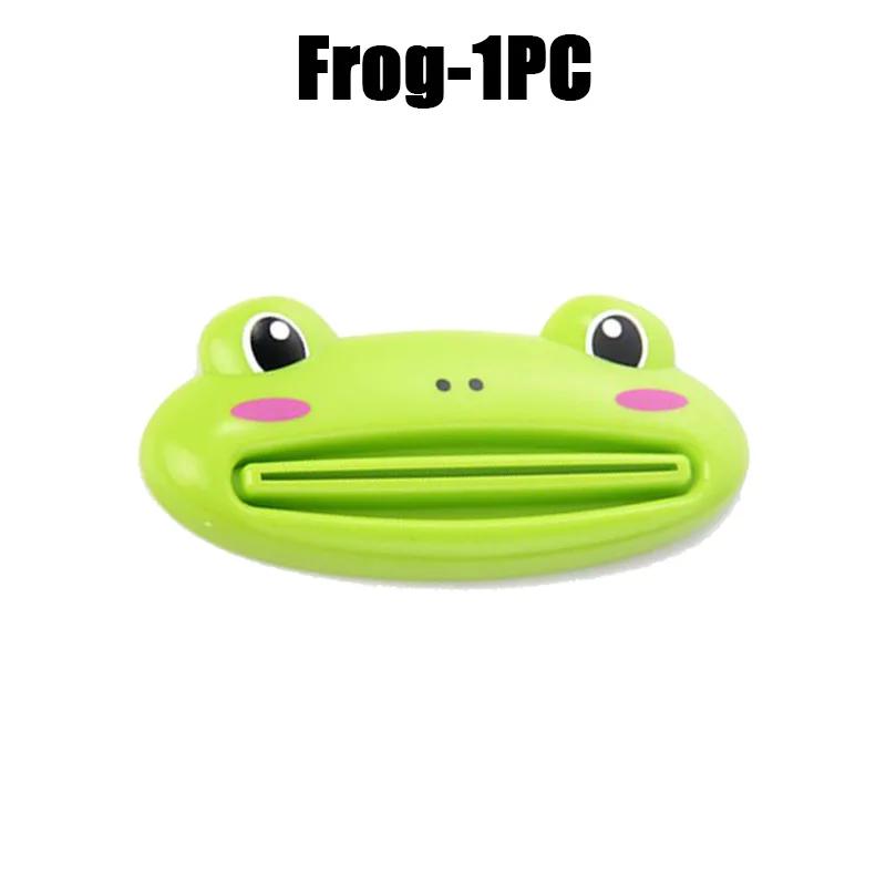 Cartoon Animal Toothpaste Squeezer Easy Use For Children Dispenser Kitchen Gadget Useful Home Tools Bathroom Plastic Tooth Paste