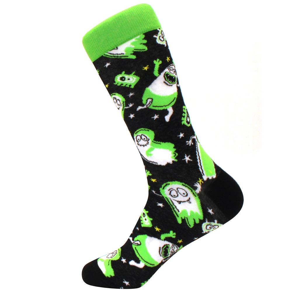 Calcetines de invierno coloridos para hombre algodón peinado suave de llevar cálidos Divertidos Felices hombre mujer calcetines largos Calcetines de hombre vestido de negocios