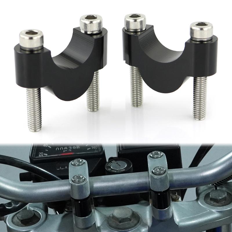 7/8" 22mm Motorcycle Mounting Handlebar Fat Bar Risers For Kawasaki ER-5 Versys1000 Versys-X 250/300 Z125 250 650 400 300 KLE500