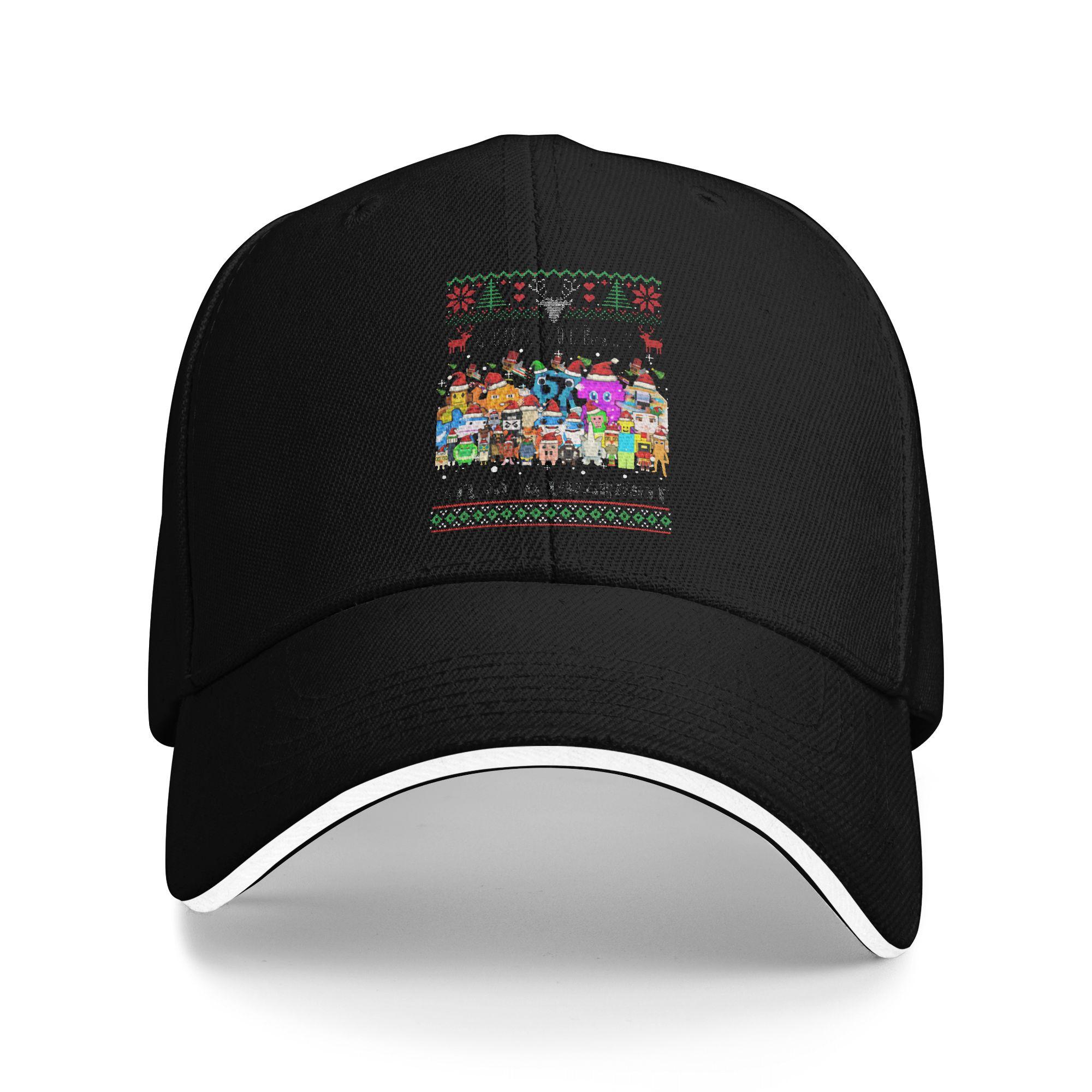 Every Steal a Brainrot Funny Christmas Brainrot Baseball Cap Hip Hop Sandwich Cap Unisex Women Adjustable Caps Hat Sport One Size