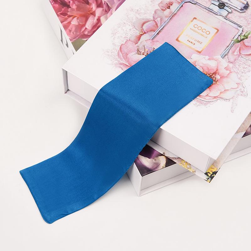 

Китайский шелковый платок-повязка для волос с цветочным принтом: Универсальная лента из тутового шелка для женщин