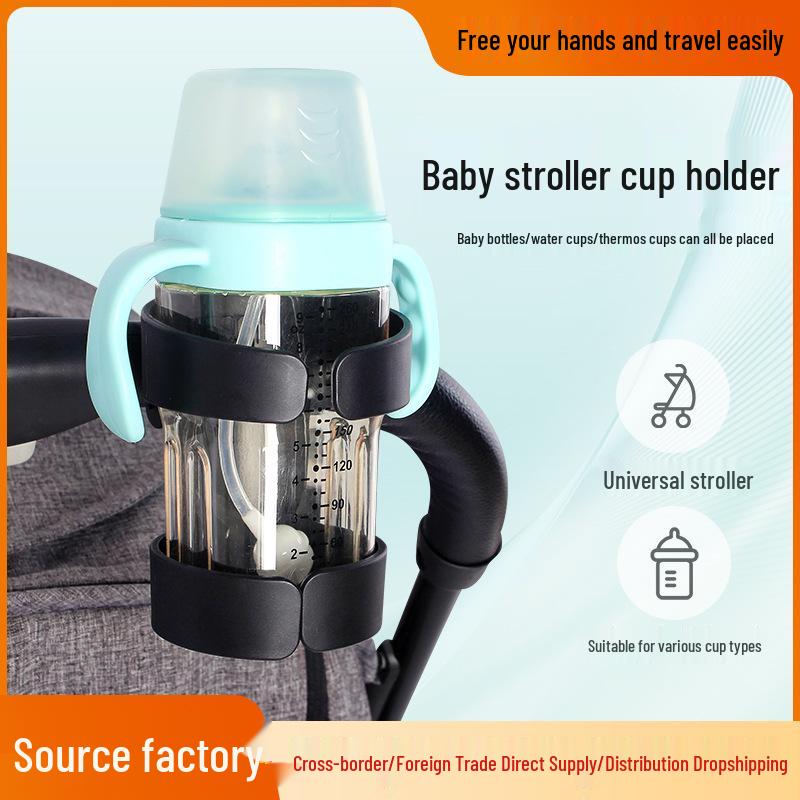 Držák na pohár na kolo a kočárek na láhve s vodou nebo mlékem