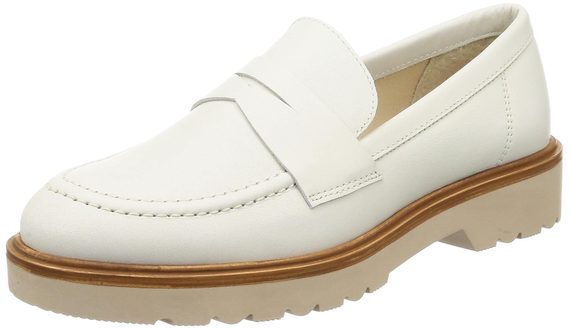 

Loafers Coin Loafers Ivory cm 2E [Bontre] Women s 30251-RS 22.5 слоновая кость