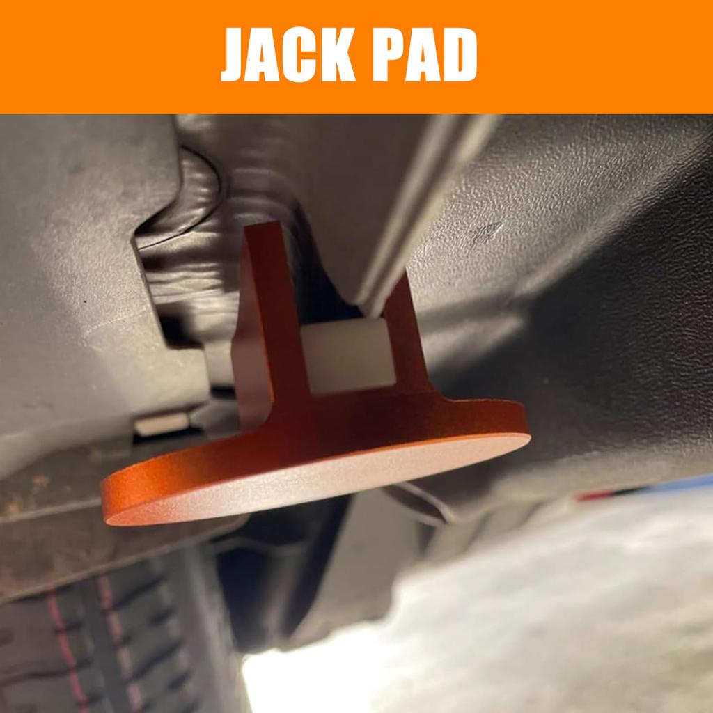 Magnetic Jacking Pad Pinch Weld Adapters Slotted Pinch Weld Pad Stable Support Frame Lifting Accessories Easy to Use