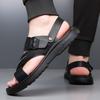 Summer Business Men Sandals American Casual Breathable Driving Travel Beach Sandals British Social Sandals Men Sizes 38-48