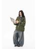 Men's Retro Cable Knit Sweater - Loose Fit, Round Neck, Autumn/Winter Pullover.