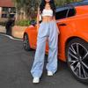 2025 Sommer Personalisierte Mehrfarbige Kordelzug Lässige Elastische Taille Hose