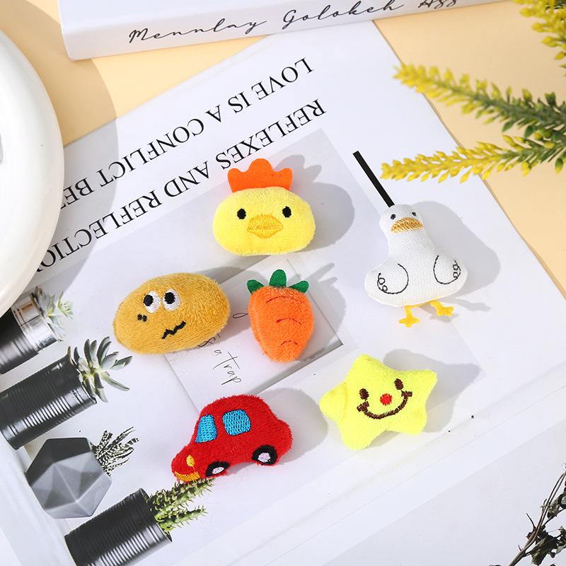 50Pcs Cute Mini Plush Animal Toy Bulk Kawaii Stuffed Animal Doll Toy Soft Plushie Accessories For Diy Hair Clips Party Favors