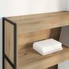 Bookshelf 80 x 30 x 121 cm Engineered Wood Craft Oak