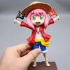 18cm Anya Forger Action Figure Cos Luffy Straw Hat Kawaii Doll Statue Model Collection Toy Gifts