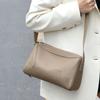 Cowhide Shoulder Women's Bag Large Capacity Shoulder Crossbody Women's Fashion Simple Practical Generous Bag Soft Leather