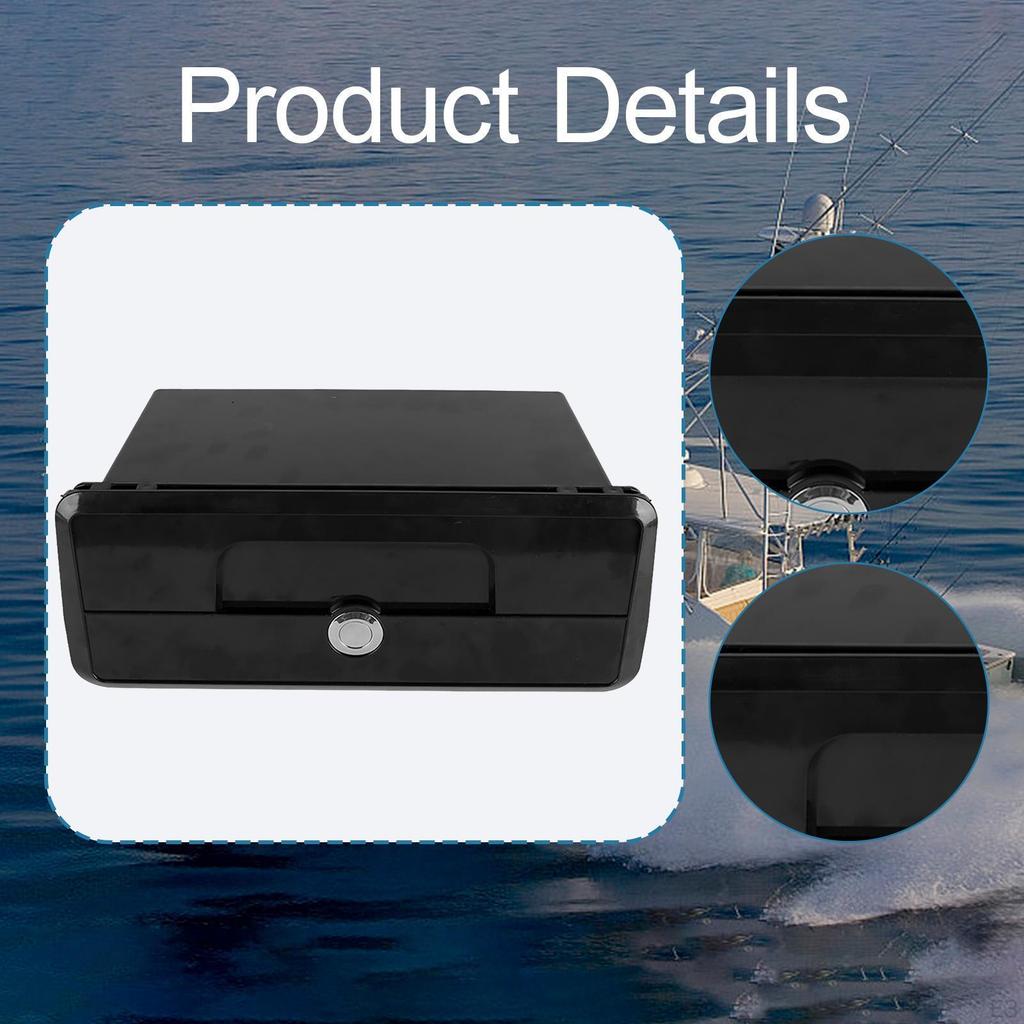 Boat Storage Box with Lock for Marine Applications, Glove Accessories