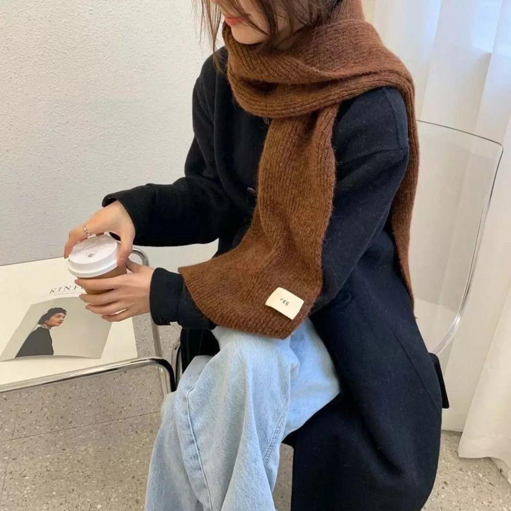 Elegant Winter Scarves Plush Shawl New Long Shawl  Winter
