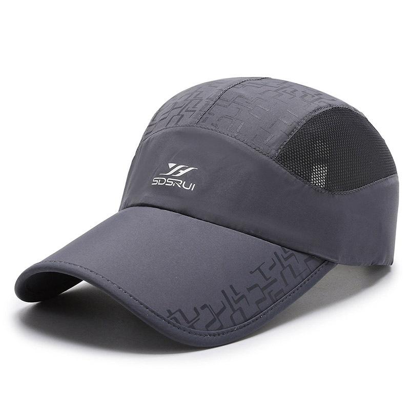 Hat Summer Thin Sun Hat Men's and Women's Outdoor Sunscreen Versatile Quick-Drying Baseball Cap Breathable Sun Hat Fishing