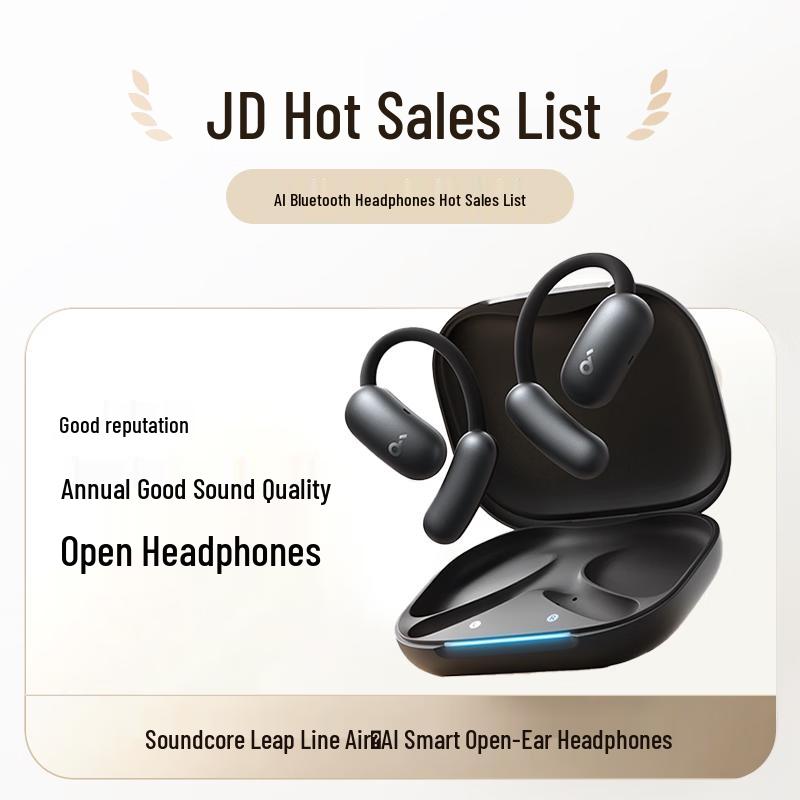 SoundCore AeroFit Air Open-Ear AI Translator Earbuds