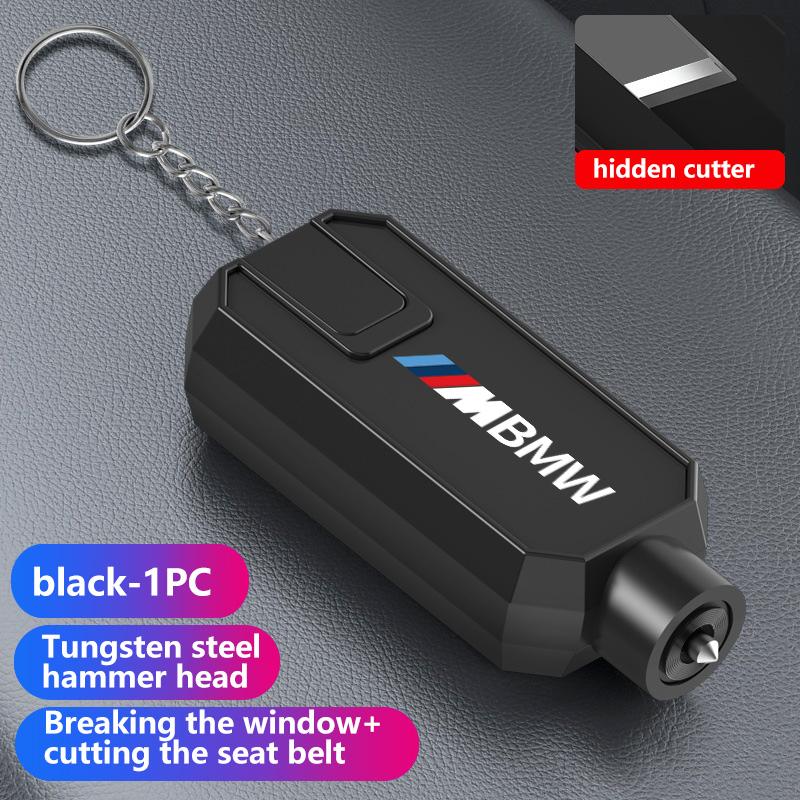 Car Safety Hammer Glass Window Breaker Emergency Escape Tool For BMW M Performance E36 E46 E60 E90 E91 E92 E93 F30 F20