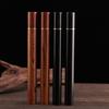 Ebony & Rosewood Incense Sticks with Sandalwood, 20g Pack, Includes Solid Wood Storage Box and Wooden Holder