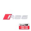 3D ABS RS3 RS4 RS5 RS6 RS7 RS8 Emblem Car Body Rear Trunk Decoration Stickers Accessories For  kcpn5 A4 A6 C7 8V B6 B7 Q7 B8 A3 8P