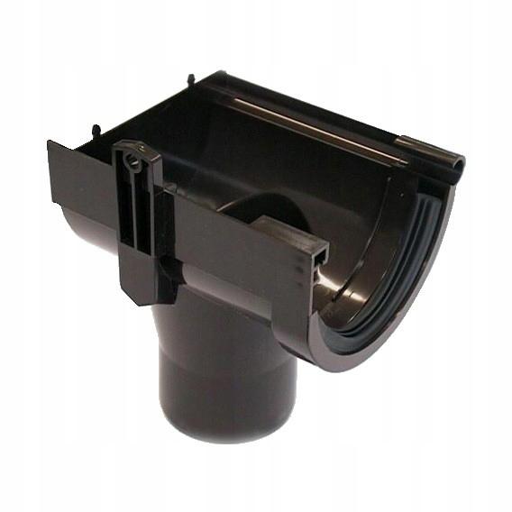 SCALA PLASTICS Drain Funnel Right G80 Brown