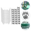 50 Pieces Greenhouse Glass Pane Clips Portable Window Clips Greenhouse Repair