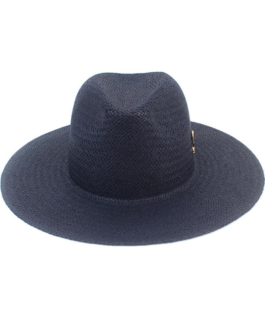 Yunibeosyeolkemiseuteuli Swing Simple Blue Fedora Summer Fedora