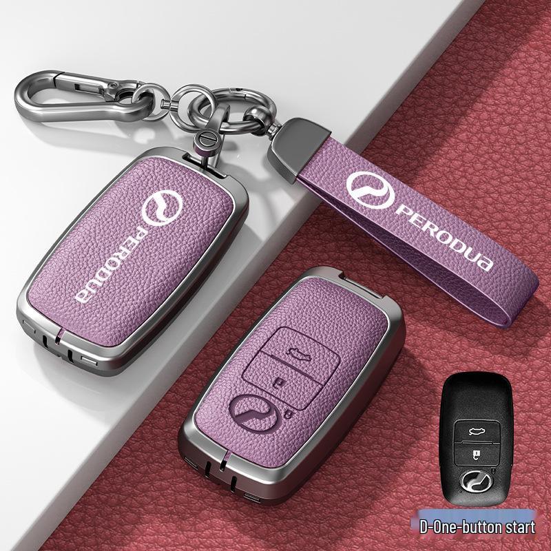 Universal Car Key Case: Fits PERODUA & Toyota Remotes, Key Shell Protection for Men & Women