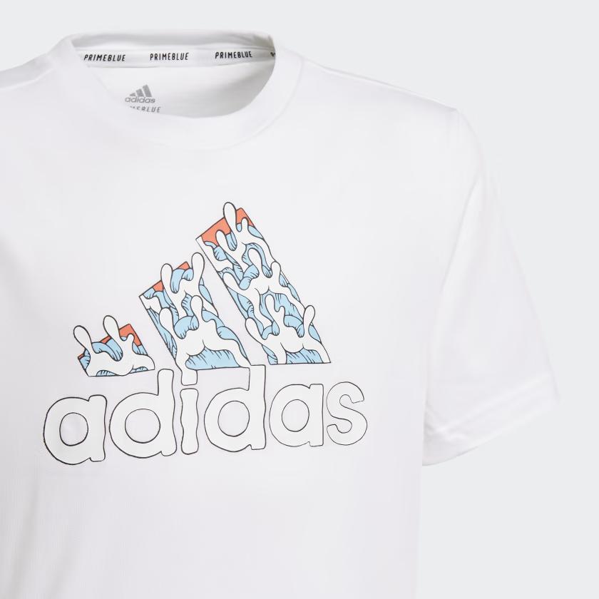adidas Kids T Shirts Crew Neck Moderate GQ1141