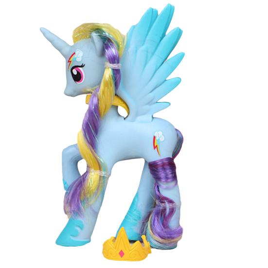1Pc 14cm My Little Pony Moon Princess Action Figure PVC Doll Kids Toy Collection