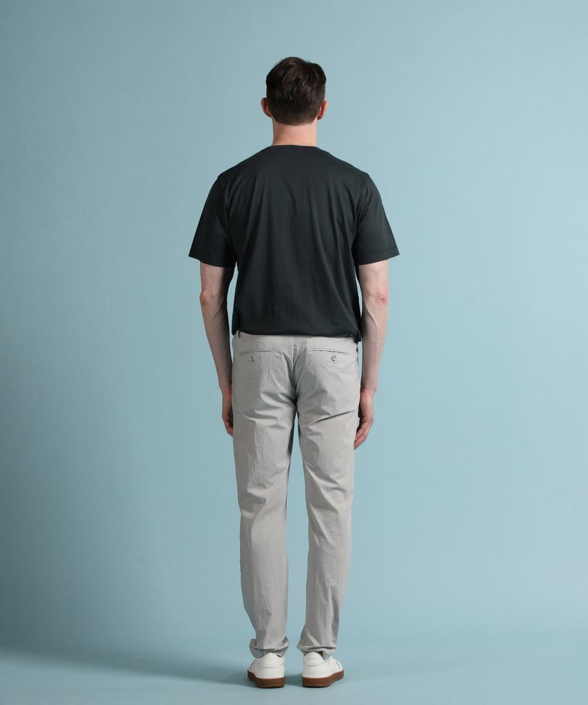 Panicalle Charcoal Basic Round Short Sleeve T-Shirt