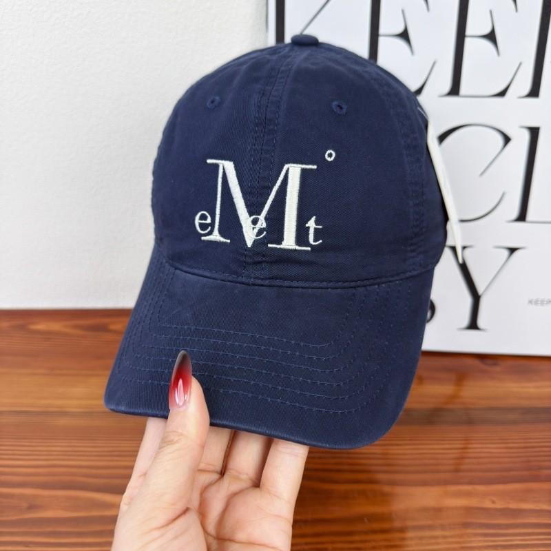 

Baseball Cap With Embroidered Letters For Summer Street Style And Sun Protection темно-синього кольору