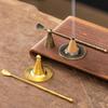 Alloy Incense Cone Making Kit Complete DIY Tool Set Durable Design with Spoon for Home Yoga Meditation Aromatherapy