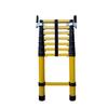 Telescopic Fiberglass Insulated Ladder for Electricians & Fishing Rod Maintenance