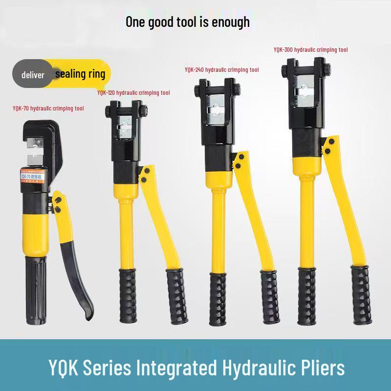 Manual Hydraulic Wire Crimper for Copper/Aluminum Terminals (YQK Series)