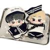 Niannyyhouse 10cm Plush Doll Clothes Set (White) - Includes Scarf, Hat, T-Shirt, Pants, and Sailor Uniform