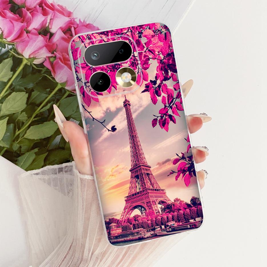 For Realme 16 Pro Plus Case RMX5131 Cute Cat Peacock Painted Cover Soft Slim Phone Case For Realme 16 Pro Realme16 Pro+ 5G Shell