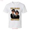 The Blues Brothers Fictional Band Caricature Fan T Shirt Vintage Soft Fashion Versatile Designer Clothes Casual Homme